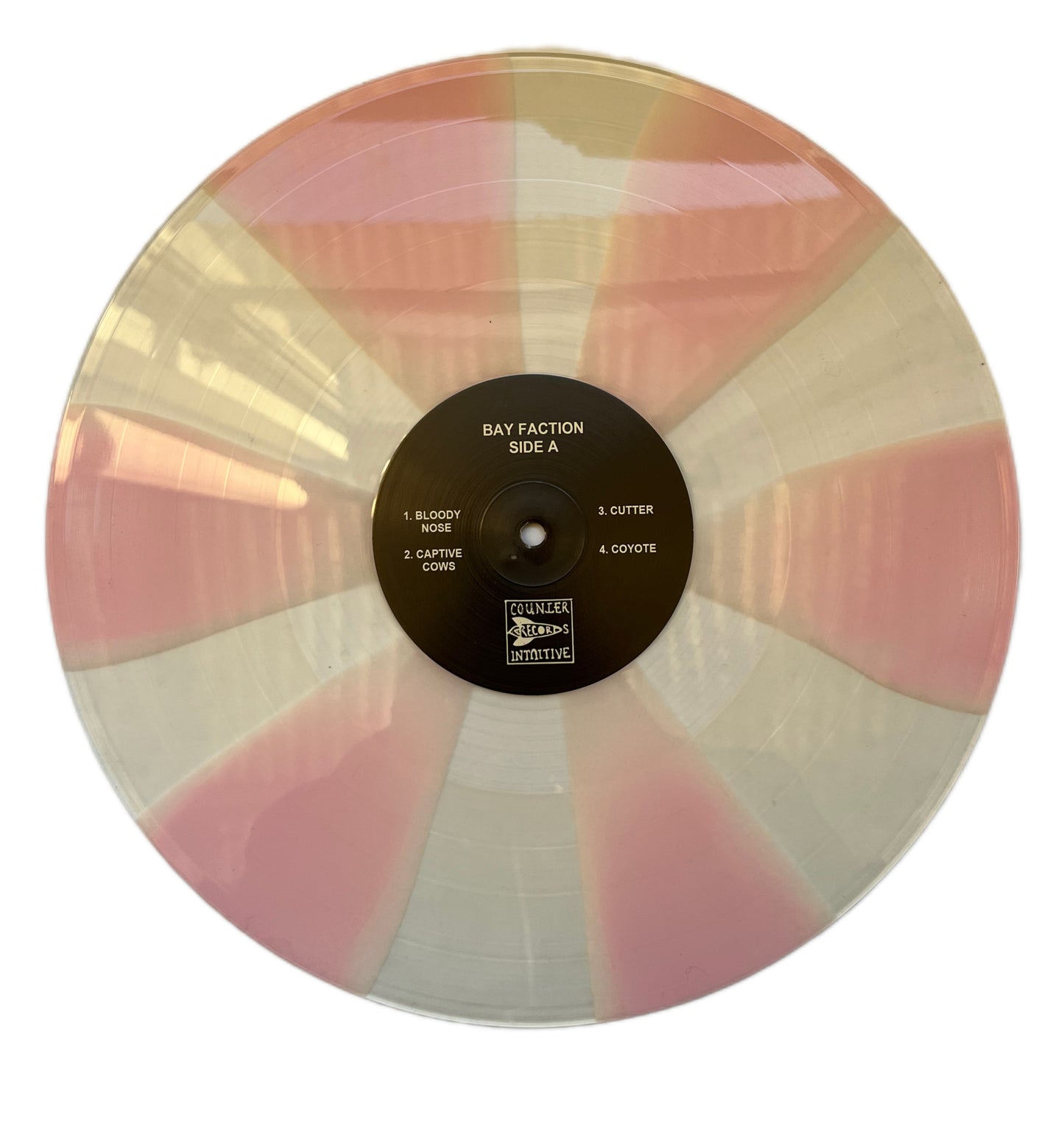 S/T VINYL (pink/clear pinwheel)